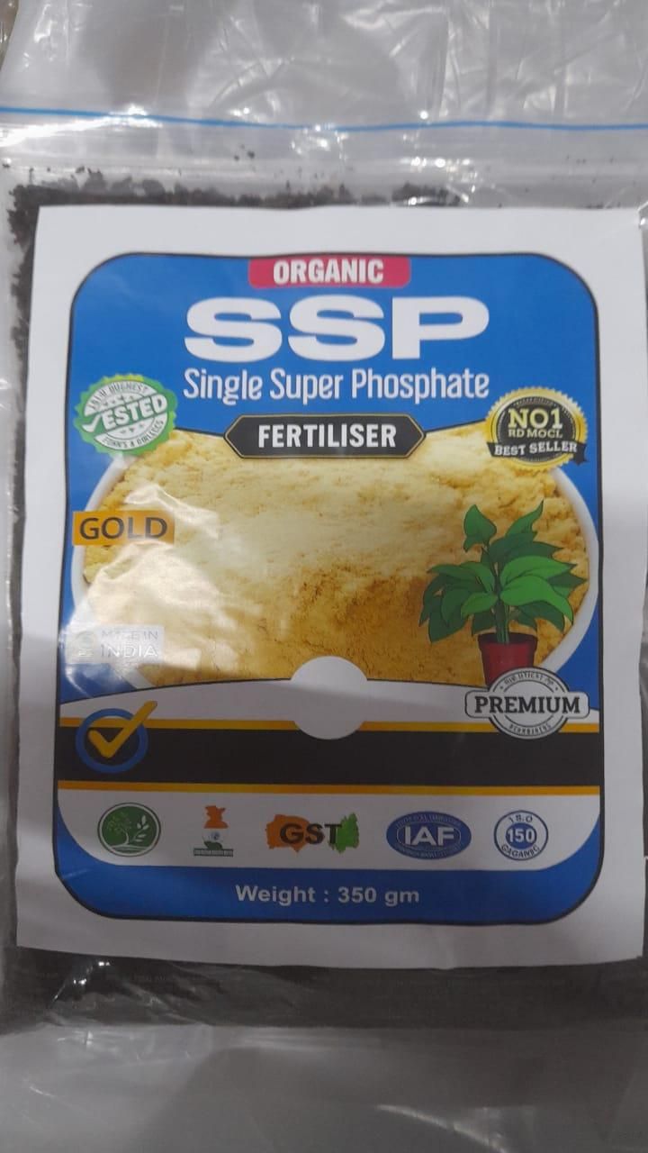 Single Super Phosphate, Essential Organic Fertilizer For Plant Growth (350 gm)